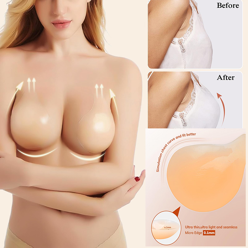 1/2 Pairs Women Sticky Bra Pus - Strapless Bra Adhesive avis et prix