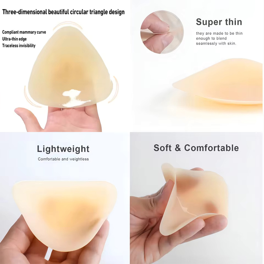 Silicone Triangular Nipple Cov - Backless Bra Sticky avis et prix