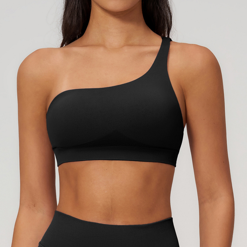 Spring Single-Shoulder Sporty  - Sports Bra Racerback avis et prix