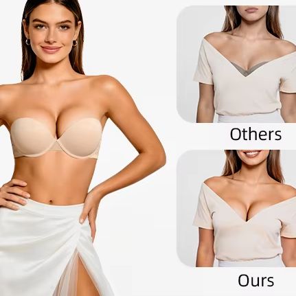 New Push Up Bra Women Lace Pad - Convertible Bra Multiway avis et prix