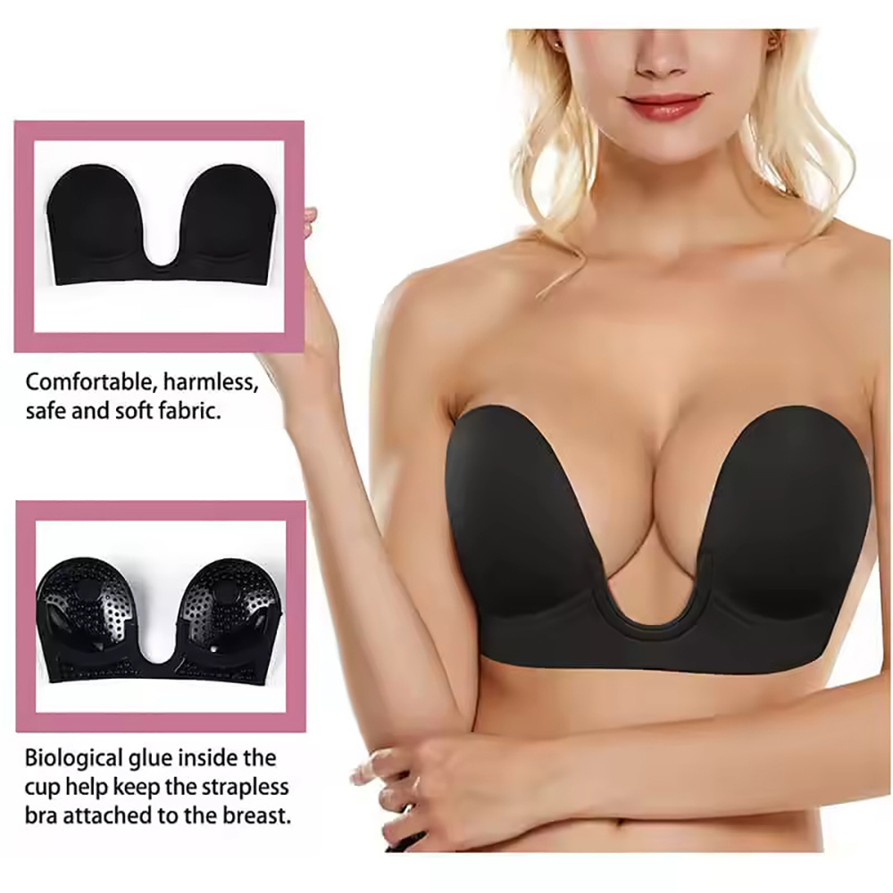 Sticky Bra Deep Plunge Straple - Backless Bra Sticky avis et prix