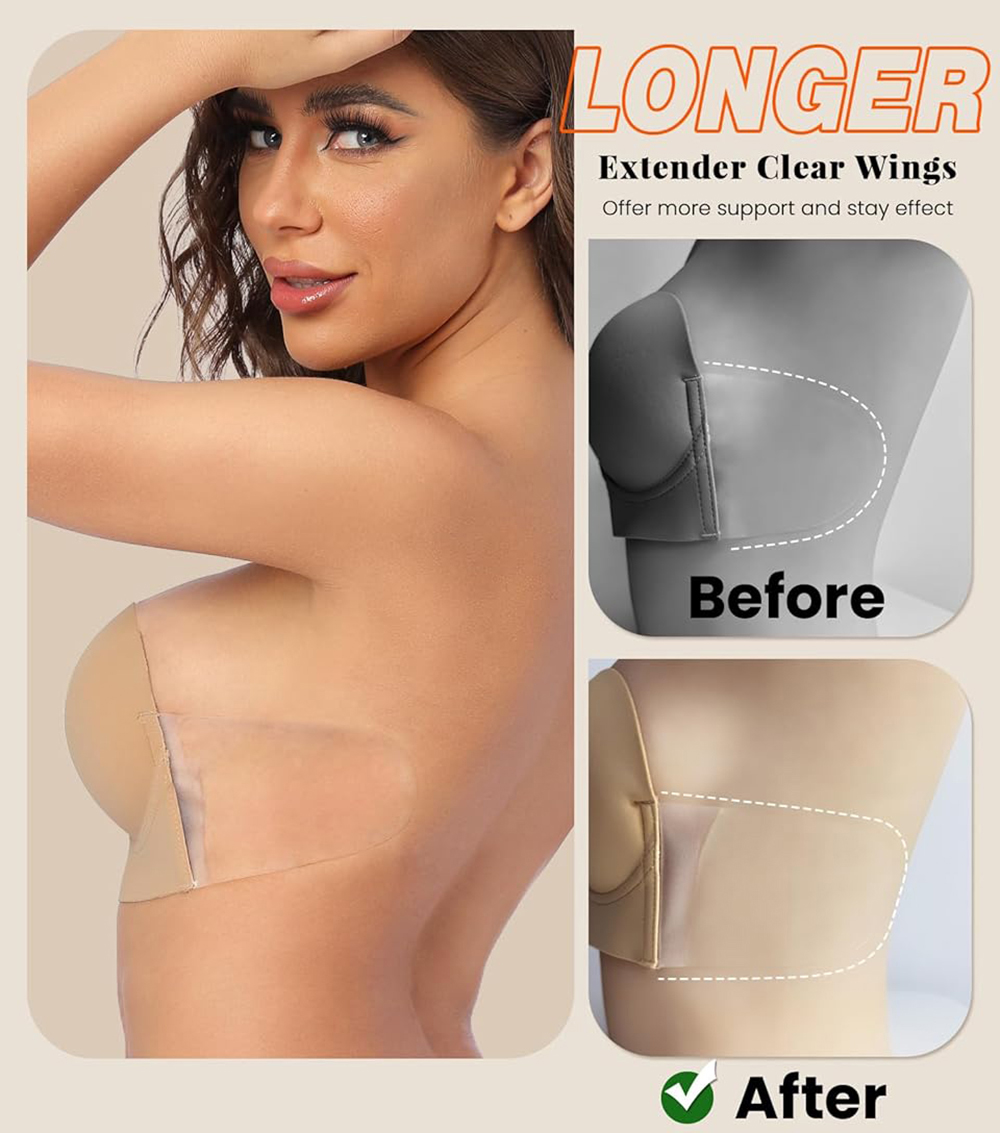Sticky Bra Deep Plunge Straple - Backless Bra Sticky avis et prix