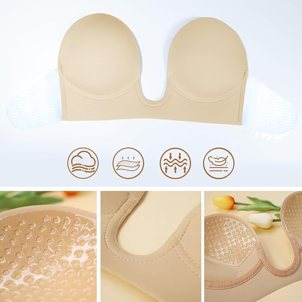 Sticky Bra Deep Plunge Straple - Backless Bra Sticky avis et prix