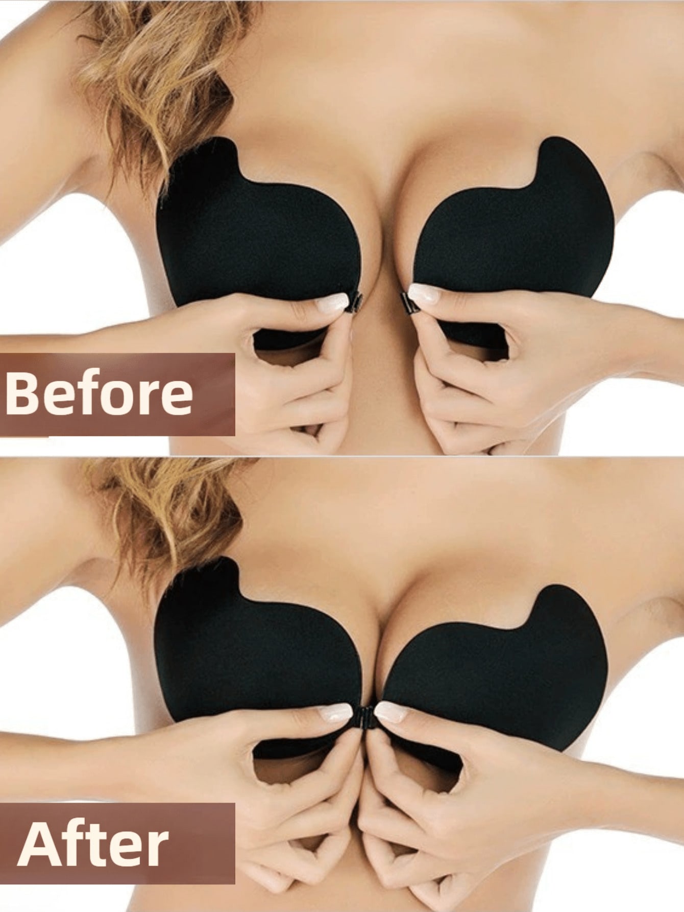 1 Pair Of Invisible Silicone B - Push Up Bra Silicone avis et prix
