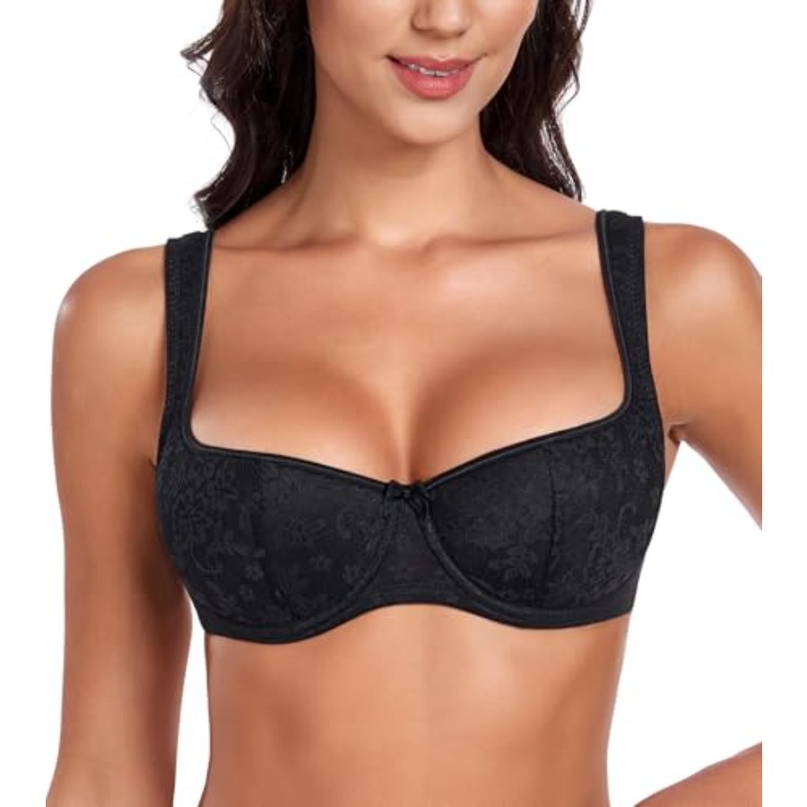 DotVol Women's Lightly Padded  - Demi Bra Balconette avis et prix