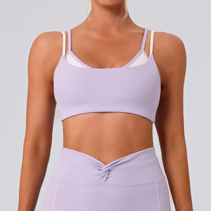 New Women's Fashion Street Fit - Sports Bra Racerback avis et prix