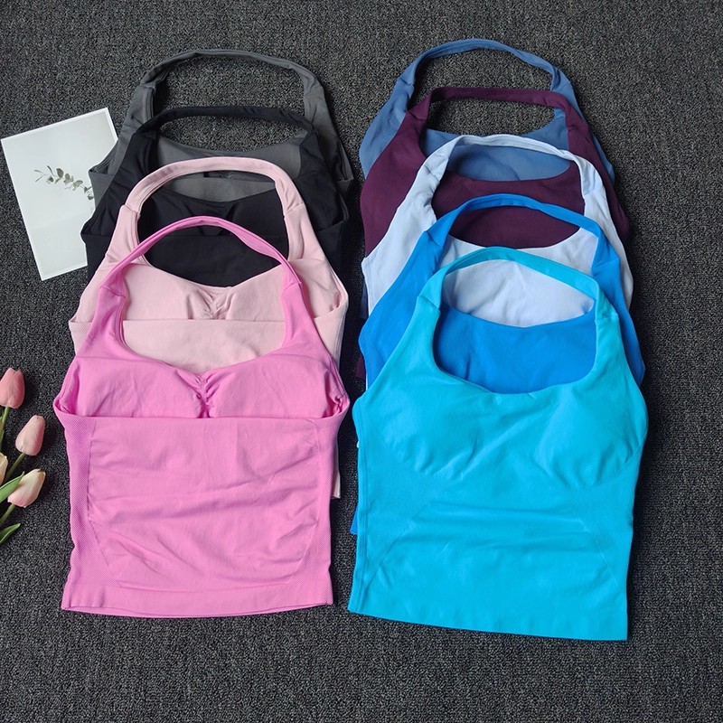 Women's Seamless Halter Top Sp - T Shirt Bra Seamless avis et prix
