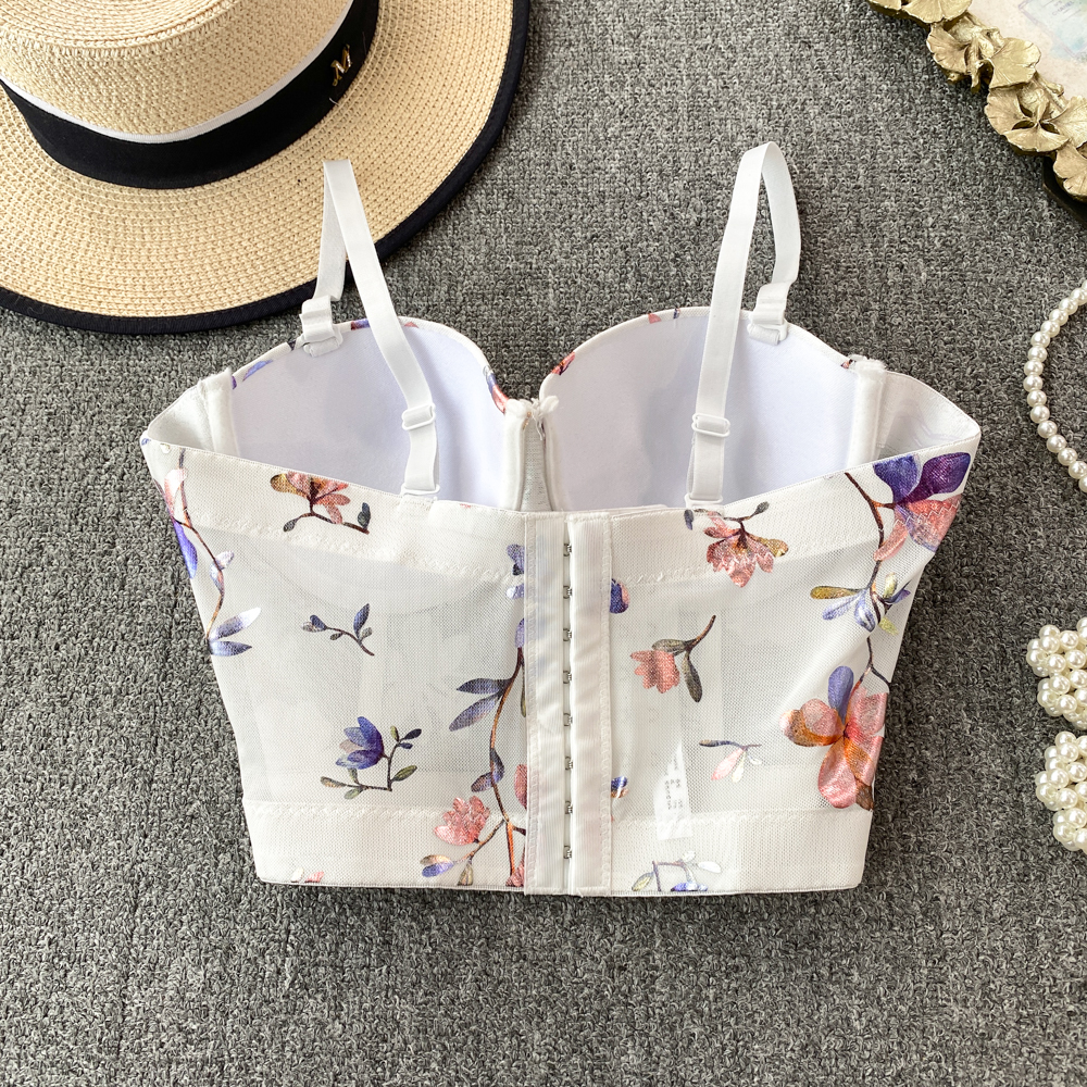 Women Sexy Floral printed Cors - Cotton Bra Everyday avis et prix