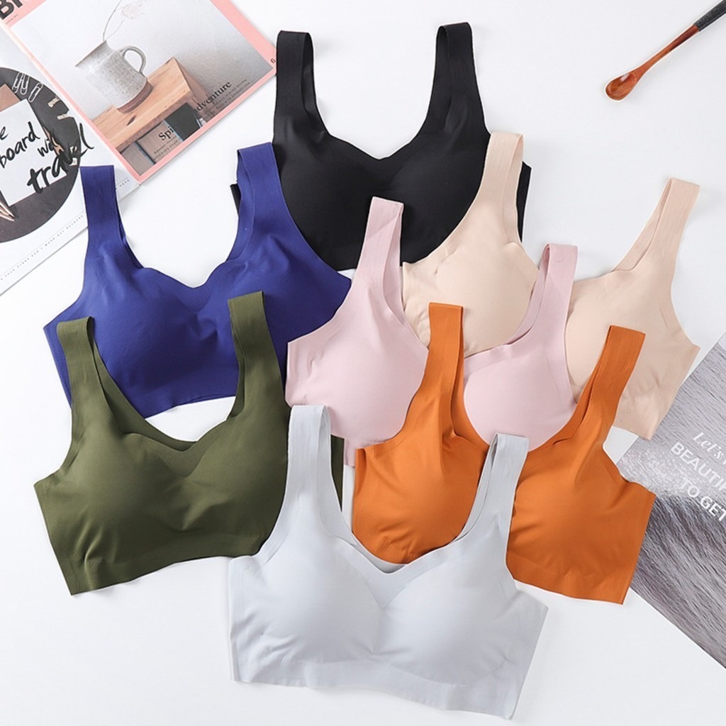 3PCS Sexy Sports Bra Seamless  - Underwire Bra Padded avis et prix