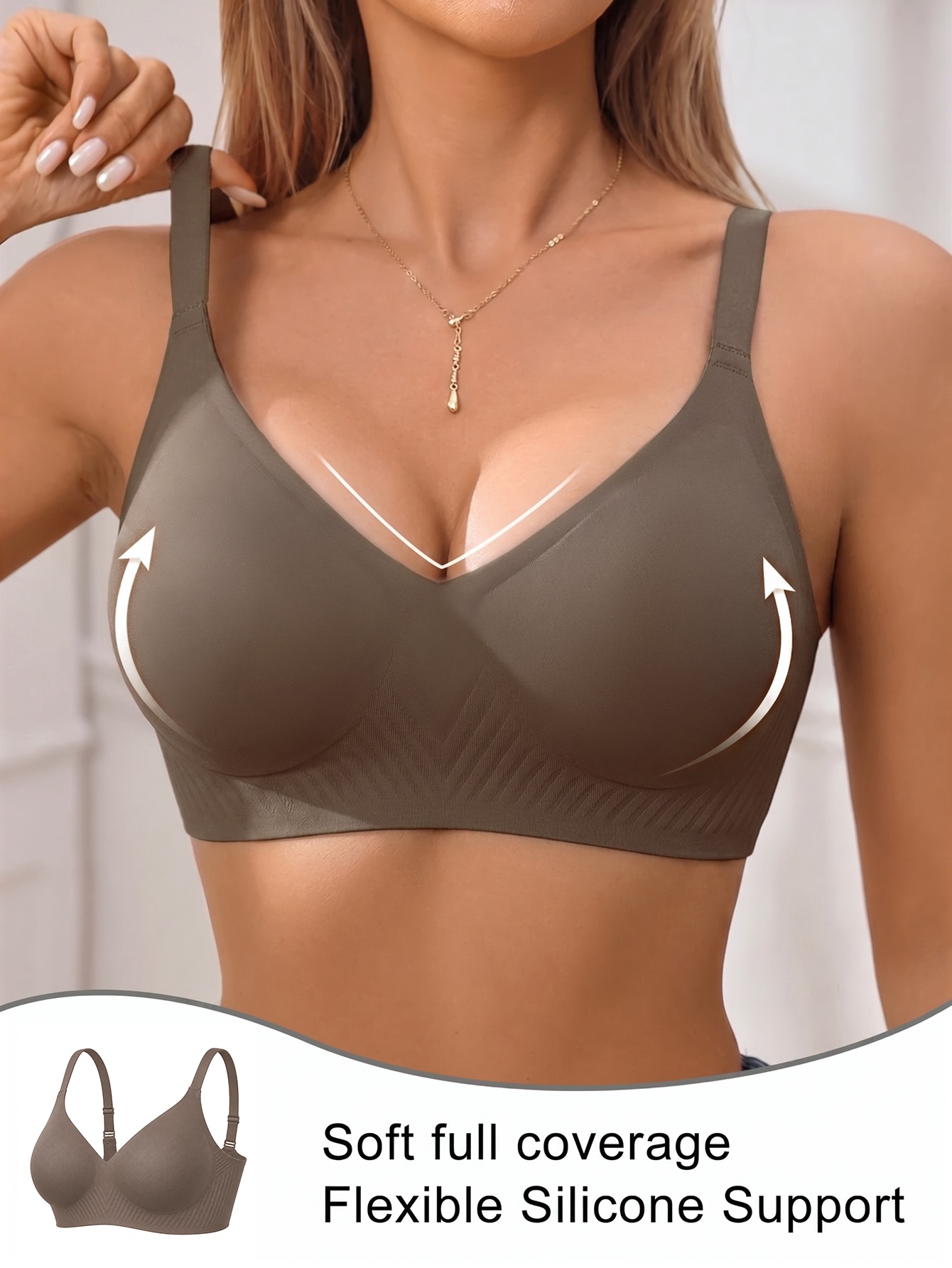 Full Coverage Push Up Jelly Su - Full Coverage Bra avis et prix