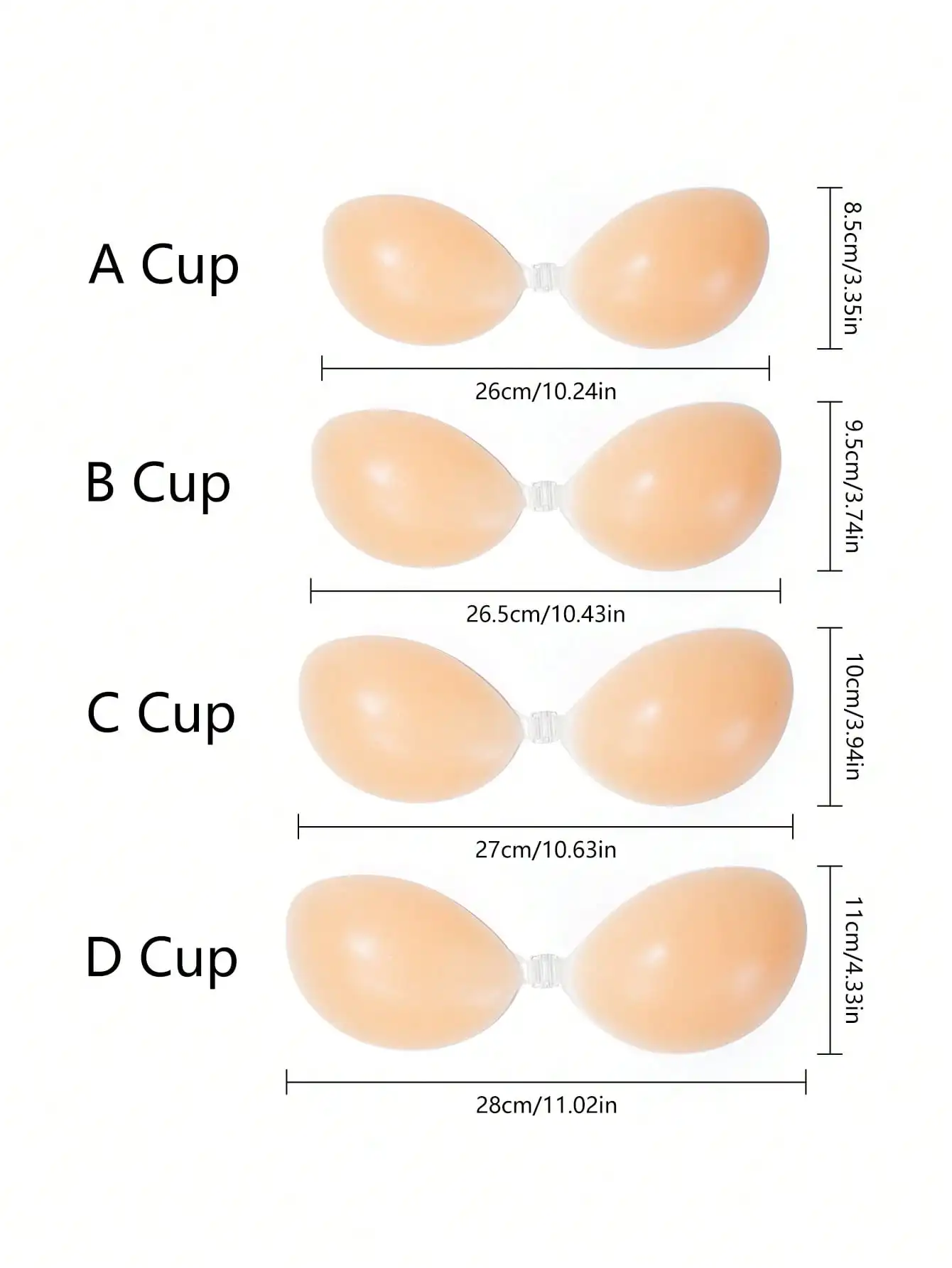 1pc Women's Silicone Sticky Br - Strapless Bra Adhesive avis et prix