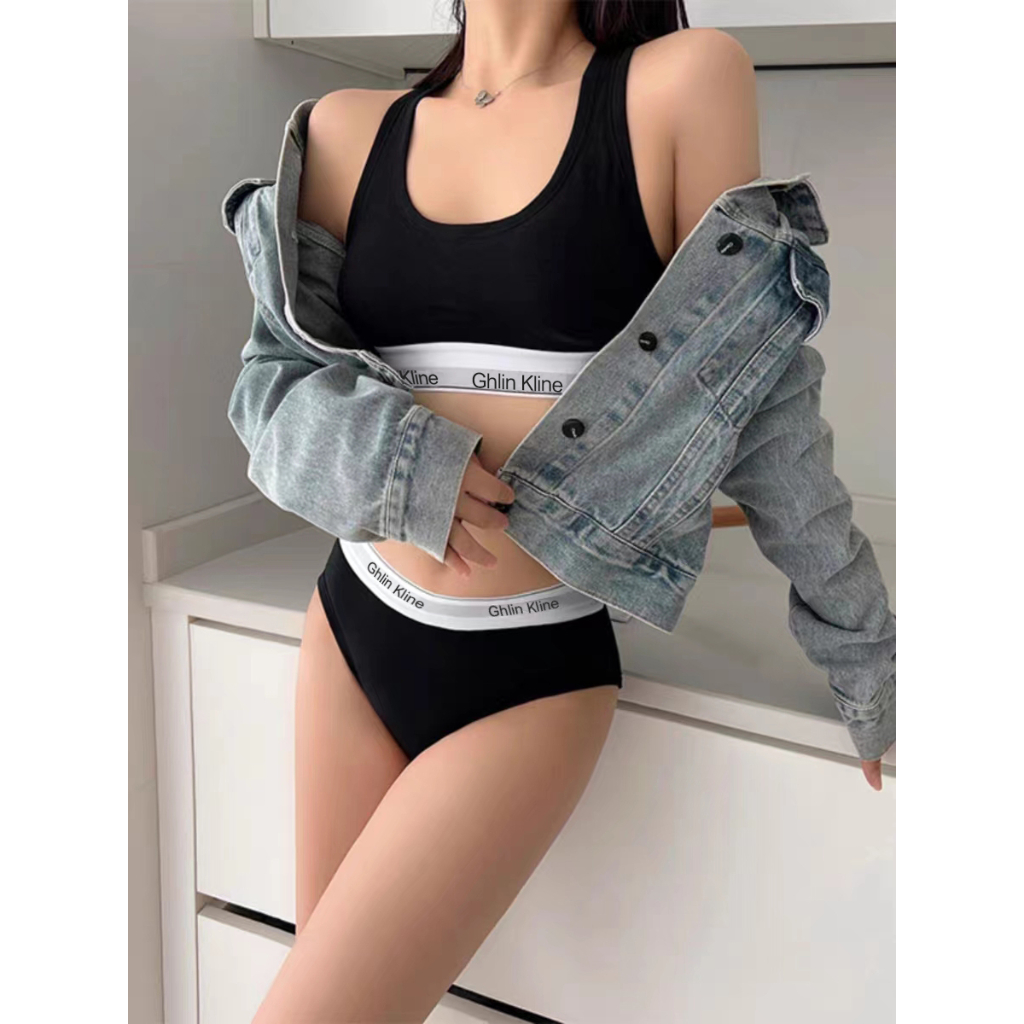 2PCS Ghlin Kline Underwear wit - Cotton Bra Everyday avis et prix