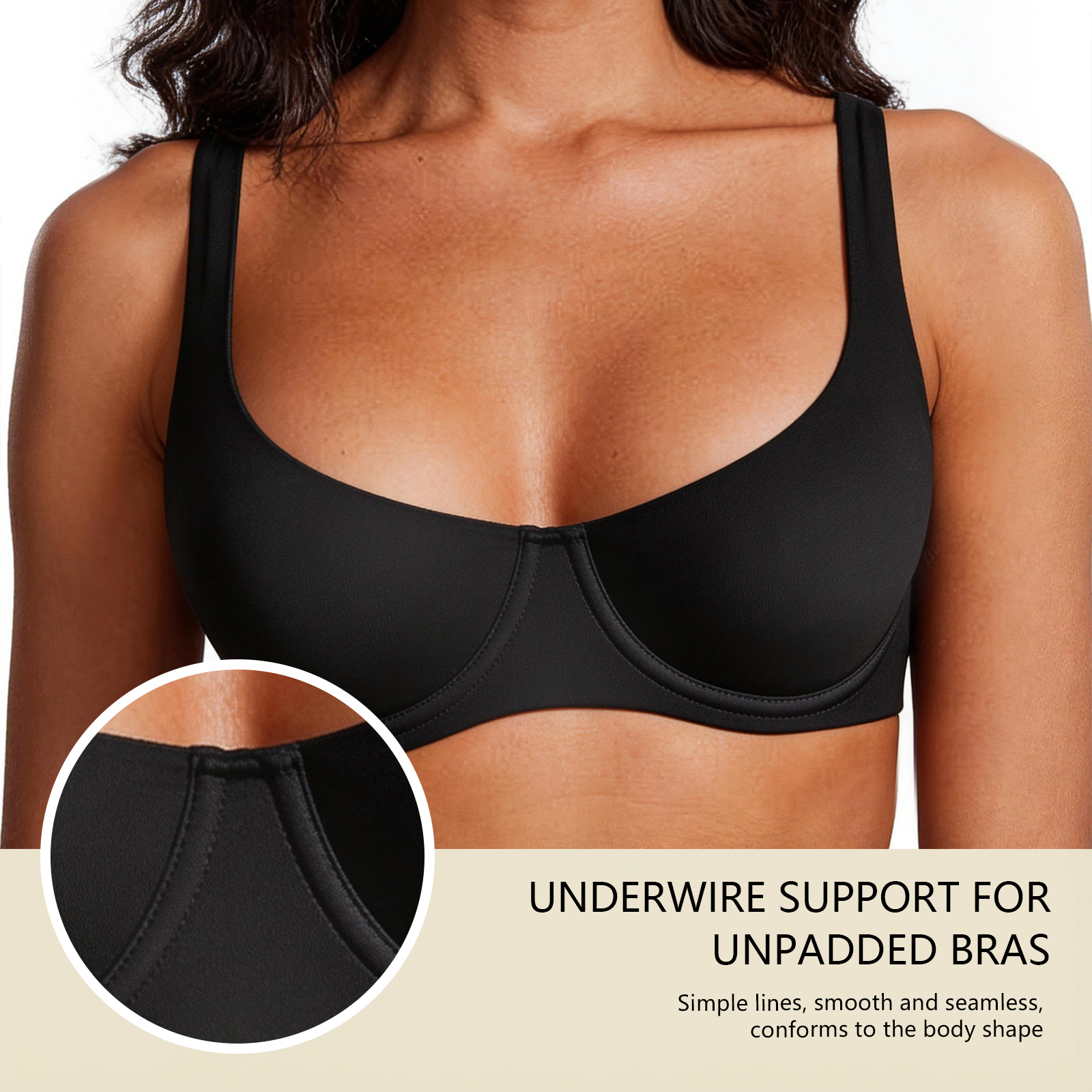 Women's Unlined Balconette Spo - Demi Bra Balconette avis et prix