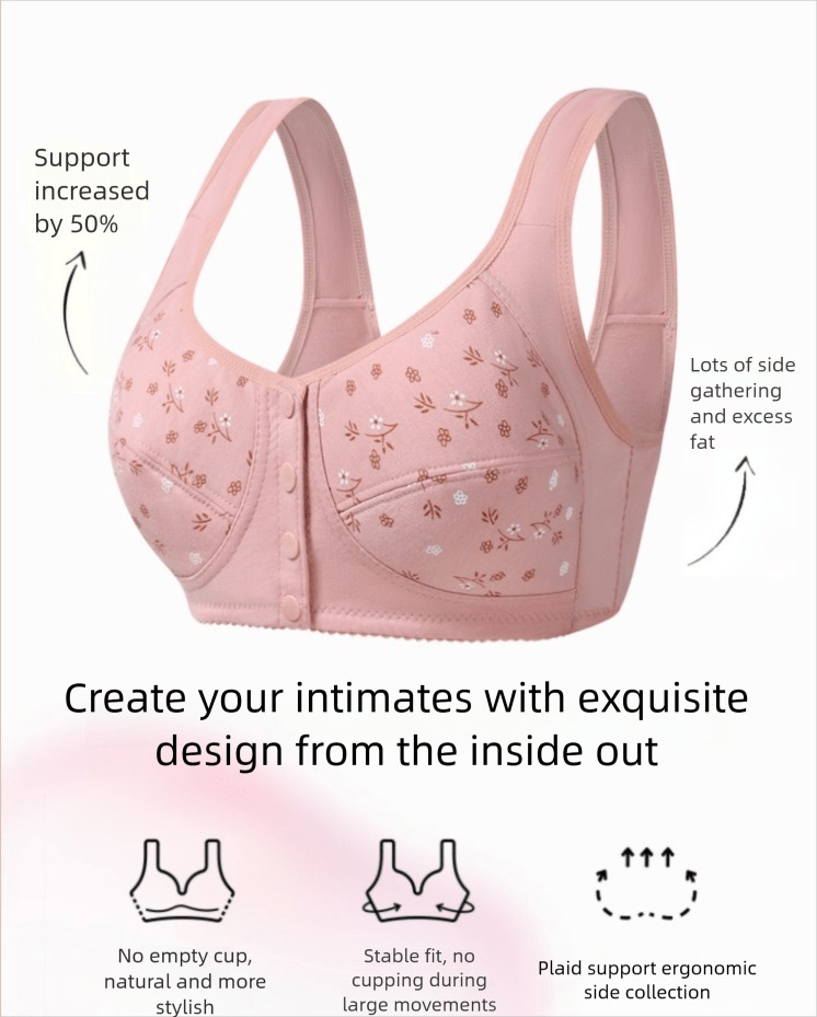 7pcs Elegant Lace Push Up Seam - Underwire Bra Padded avis et prix