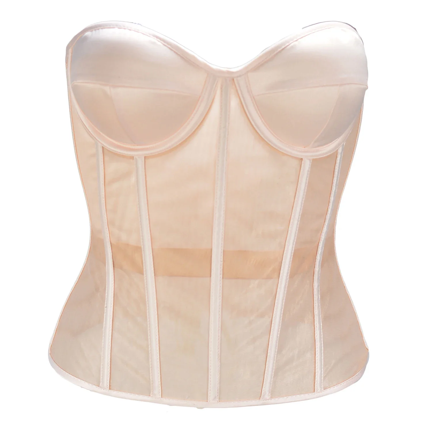Abdominal Corset Double Layer  - Sheer Mesh Bra avis et prix