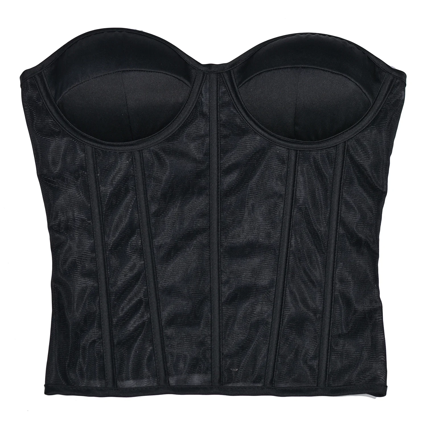 Abdominal Corset Double Layer  - Sheer Mesh Bra avis et prix