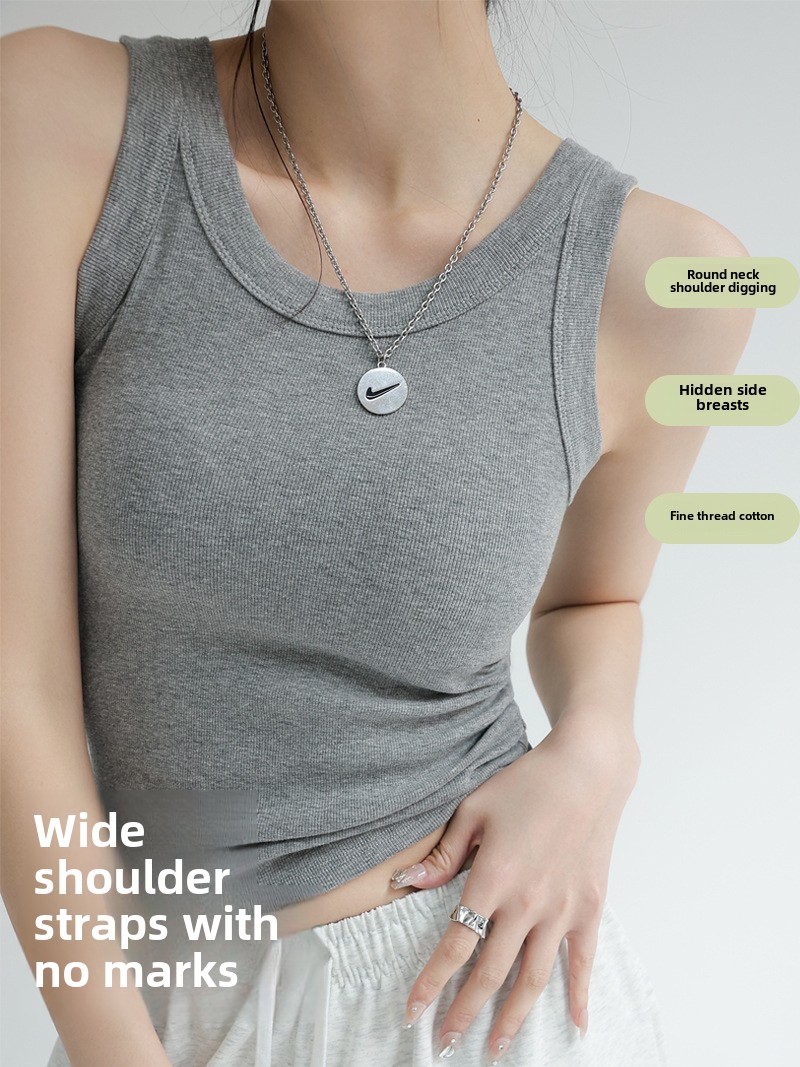 Women's Seamless Modal Ribbed  - T Shirt Bra Seamless avis et prix