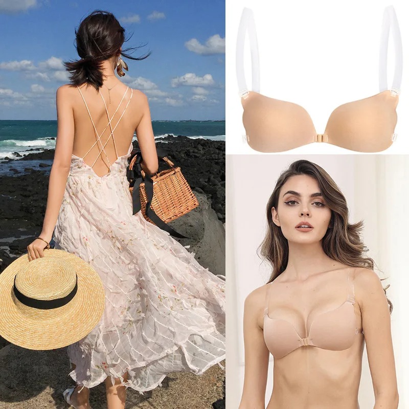 Nipple Cover Invisible Bra Lin - Backless Bra Sticky avis et prix