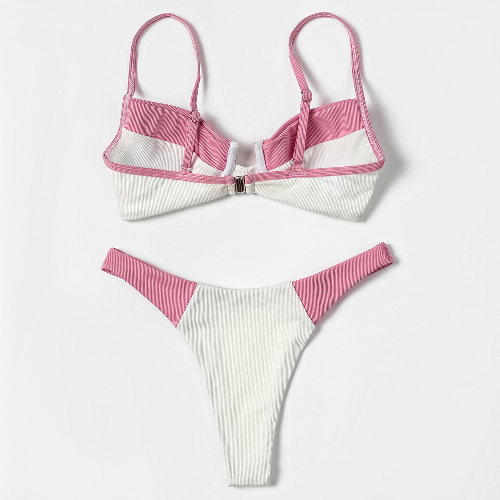 ZTVitality Ribbed Splicing Sex - Underwire Bra Padded avis et prix