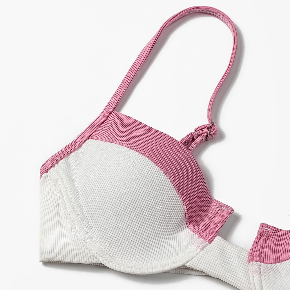 ZTVitality Ribbed Splicing Sex - Underwire Bra Padded avis et prix