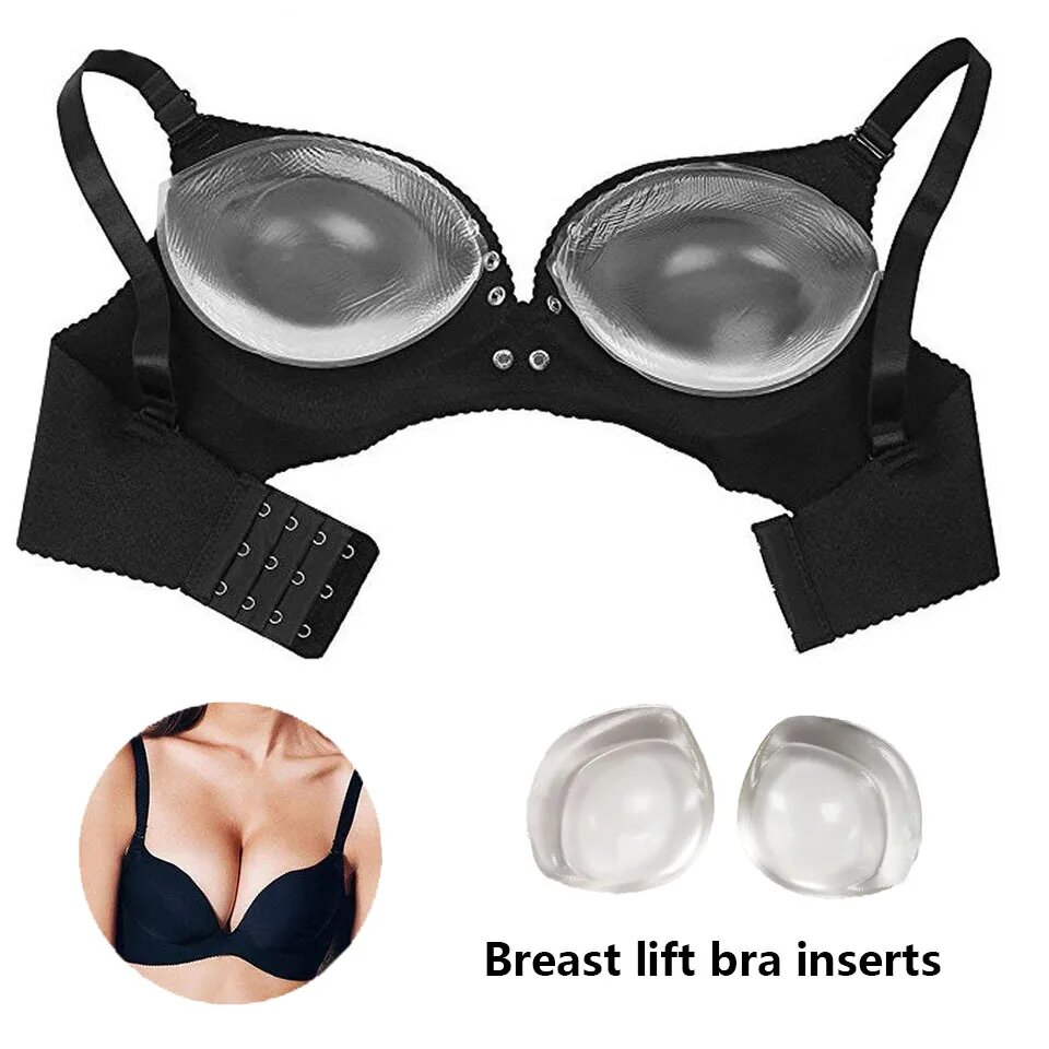 Silicone Bra Inserts Invisible - Push Up Bra Silicone avis et prix