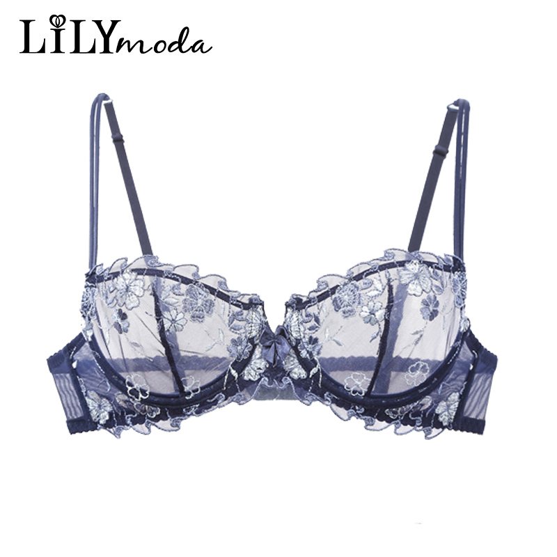 Lilymoda Women Sexy Ultrathin  - Demi Bra Balconette avis et prix