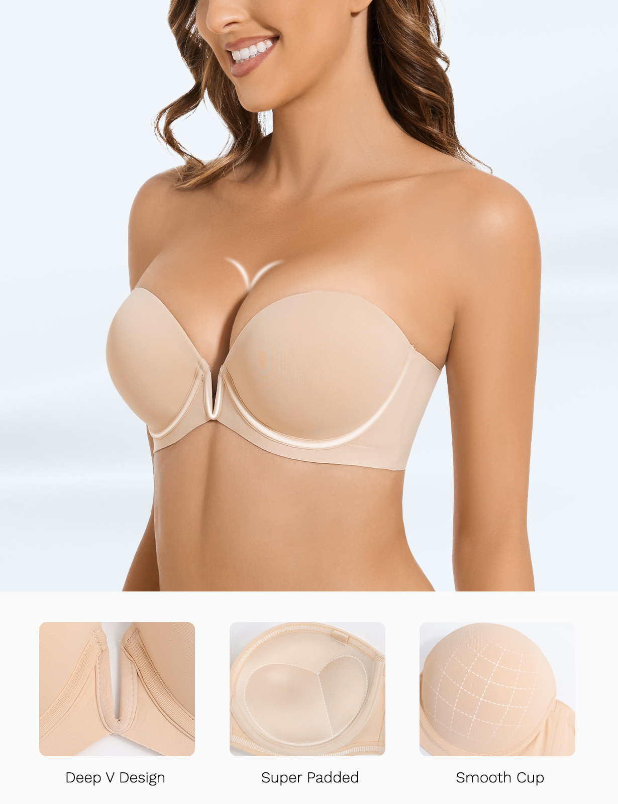 New Bra Push Up Underwire Ultr - Convertible Bra Multiway avis et prix