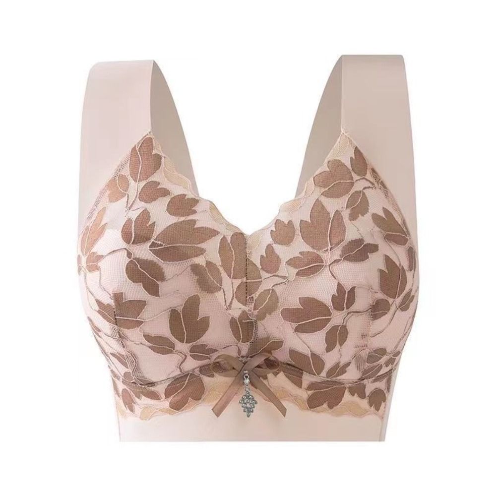 Comfortable Leaf Lace Deep V B - Wirefree Bra Comfort avis et prix
