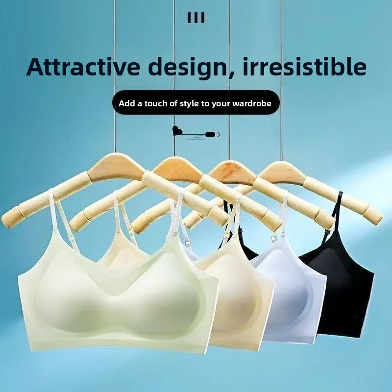 Ice Silk Sleep Bra Tank Top Wo - Sleep Bra Bralette avis et prix