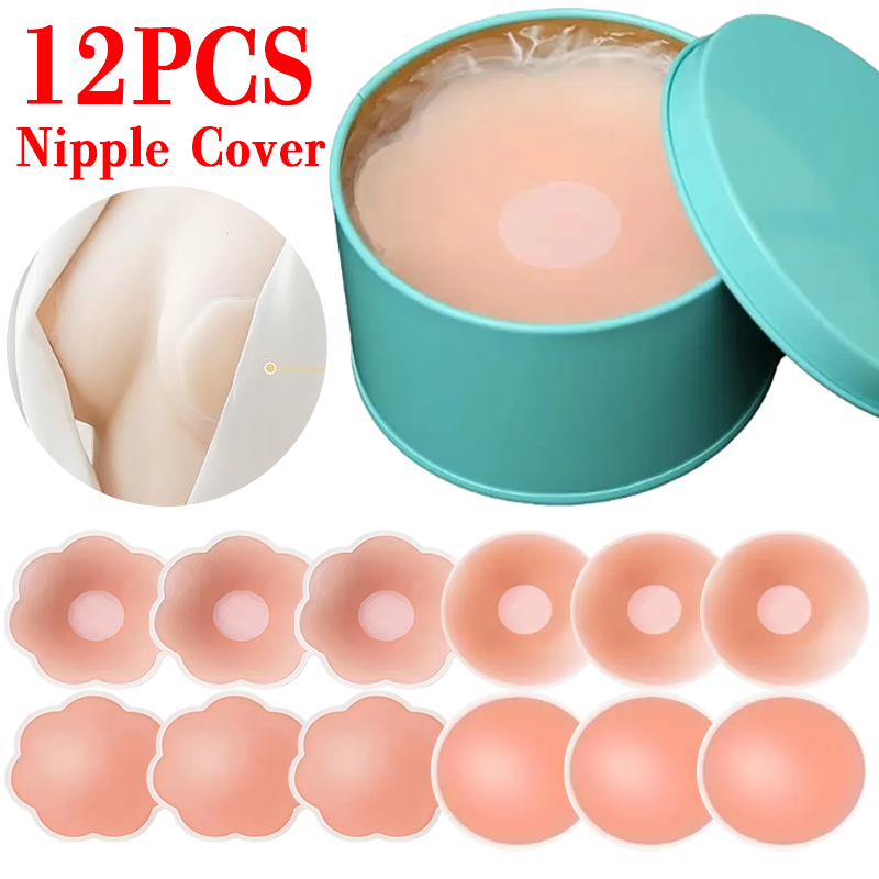 6/12PCS Invisible Self Adhesiv - Push Up Bra Silicone avis et prix
