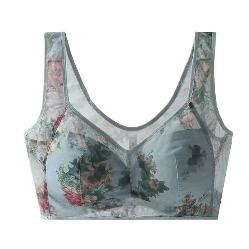 Women's Ice Silk Non-Padded Wi - Full Coverage Bra avis et prix