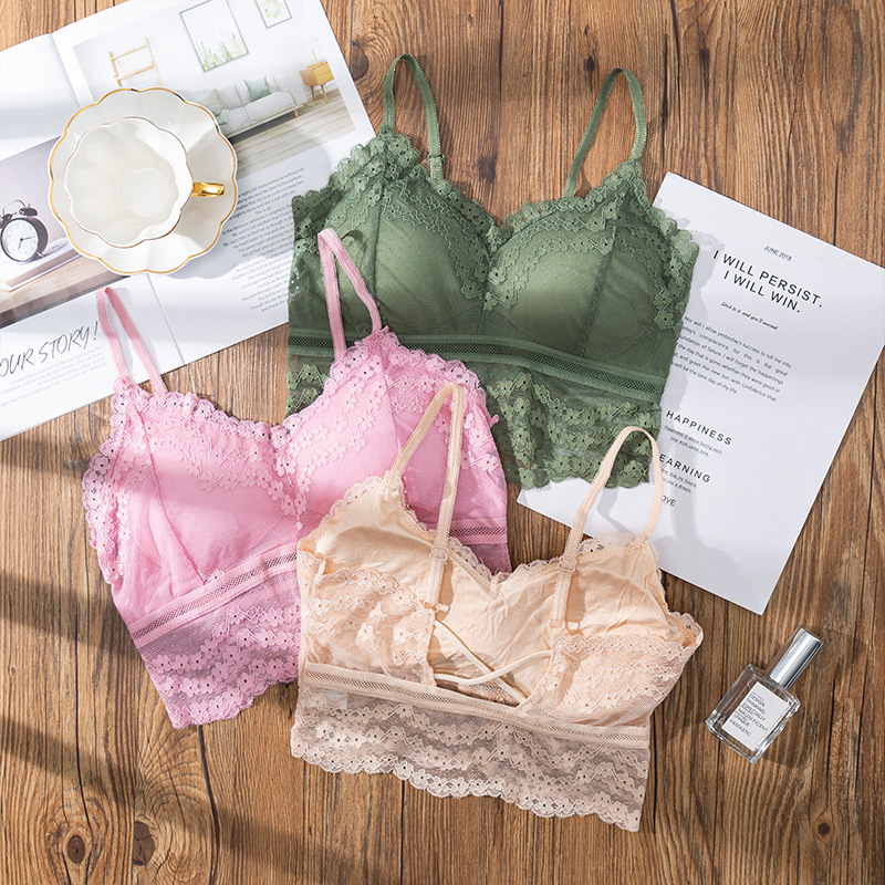 3D Sexy lace Lingerie Seamless - Lace Bralette Set avis et prix