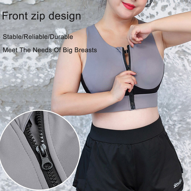 Plus Size Sports Top Woman Gym - Full Coverage Bra avis et prix