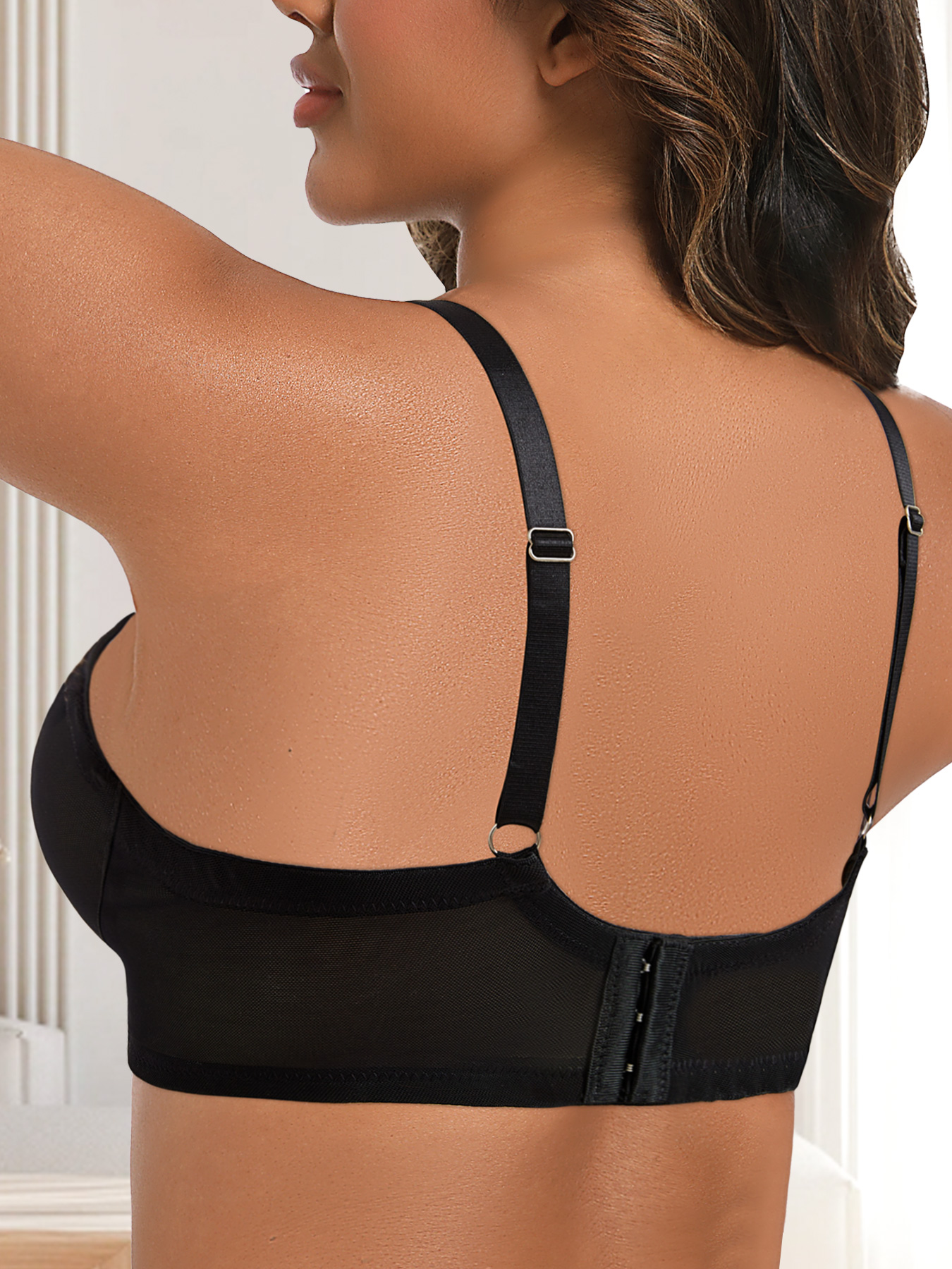 Plus Size Sexy Leopard Print & - Sheer Bra Lace avis et prix