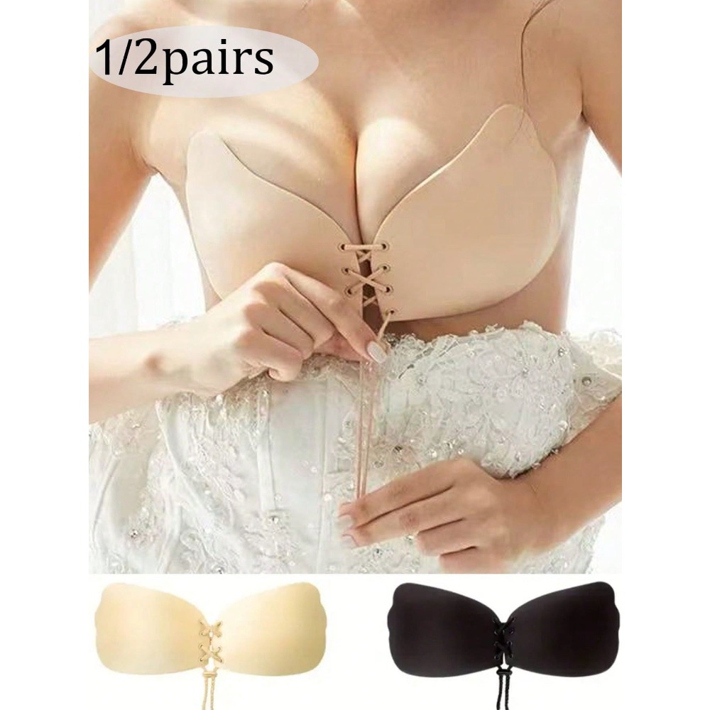 1/2pcs Wing-Shaped Adhesive Br - Strapless Bra Adhesive avis et prix