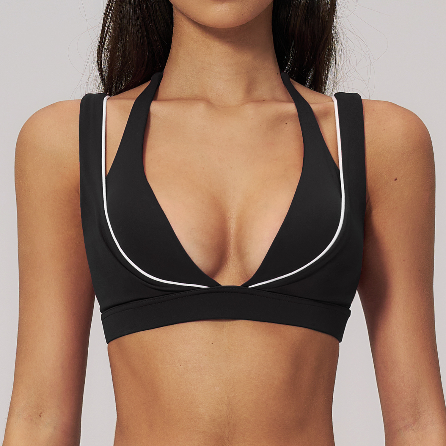 Yoga Underwear Women Sports Br - Plunge Bra Push Up avis et prix