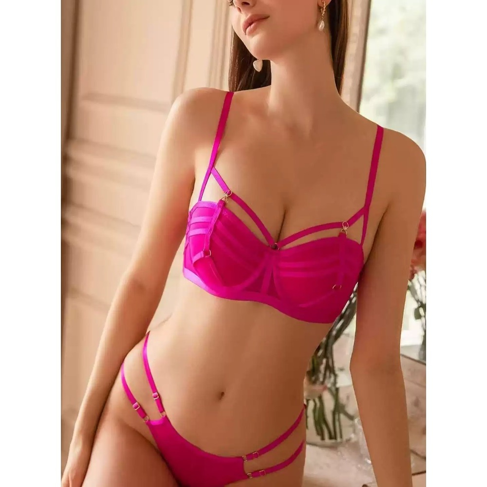 Sexy French Lace Balconette Br - Demi Bra Balconette avis et prix