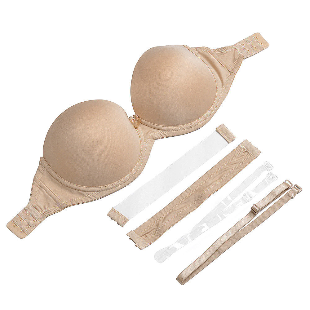 Nude Black White Invisible Cle - Convertible Bra Multiway avis et prix
