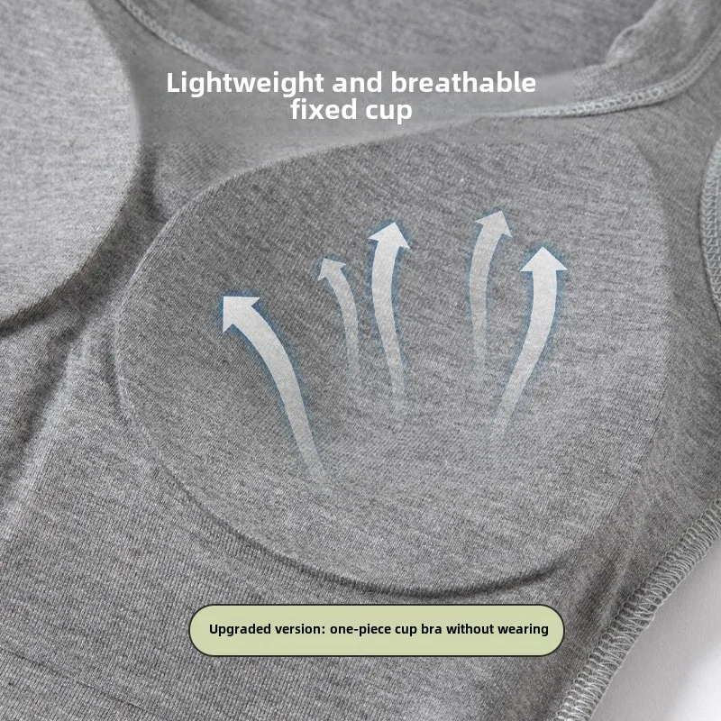 Women's Breathable Workout Ves - T Shirt Bra Seamless avis et prix